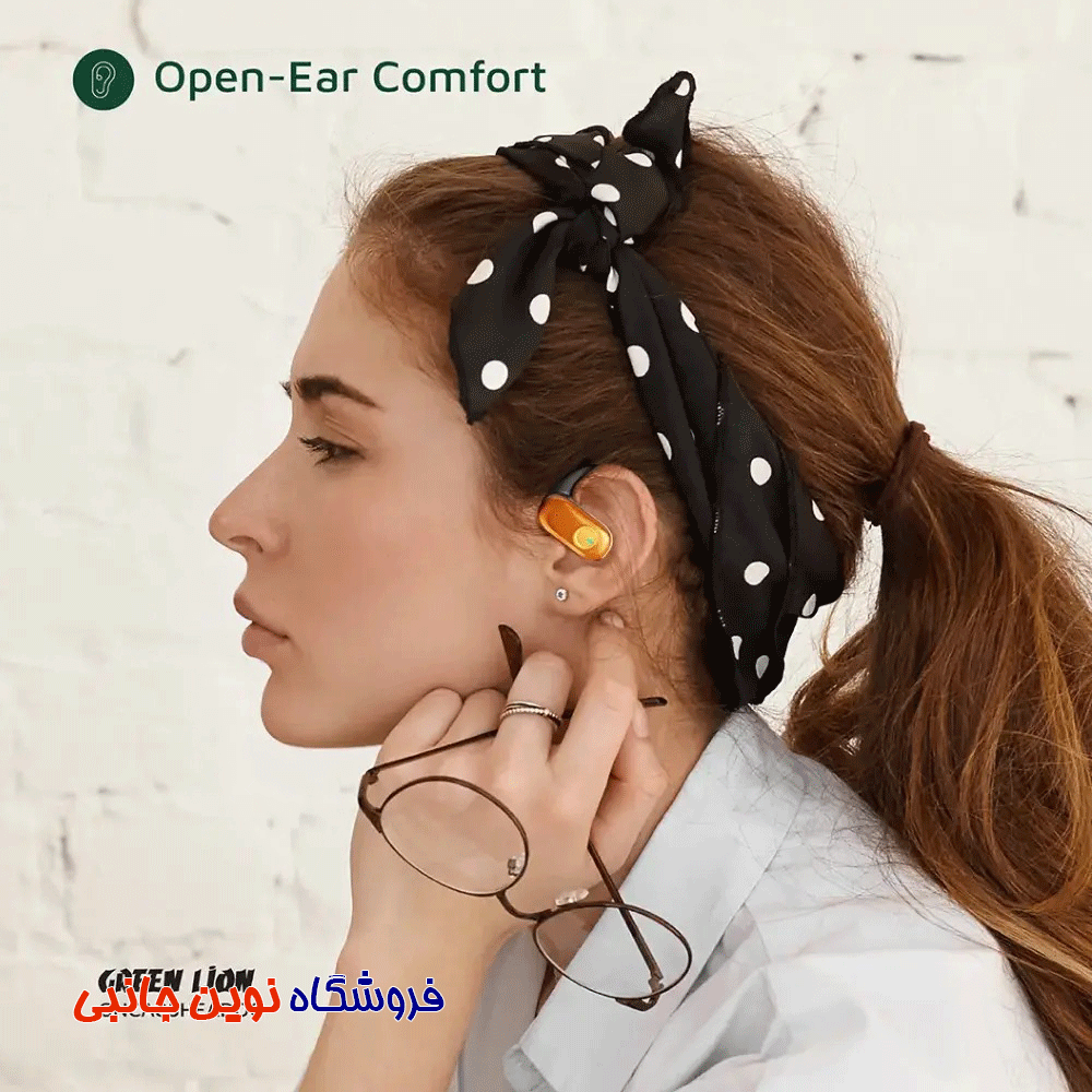 ایرپاد هندزفری القایی گرین لاین مدل Catania ا Green Lion Catania Open Ear Headphones (تک/عمده) — تصویر ۹