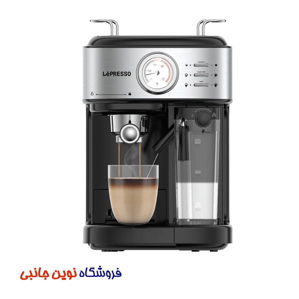 دستگاه قهوه ساز لیپرسو شارژی قابل حمل مدل LP004 ا LePresso Coffee Machine 20 Bar Powerful Pressure Pump with Capsule Filter and Funnel (تک/عمده) — تصویر ۶