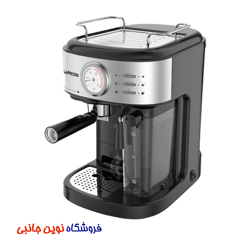 دستگاه قهوه ساز لیپرسو شارژی قابل حمل مدل LP004 ا LePresso Coffee Machine 20 Bar Powerful Pressure Pump with Capsule Filter and Funnel (تک/عمده) — تصویر ۳