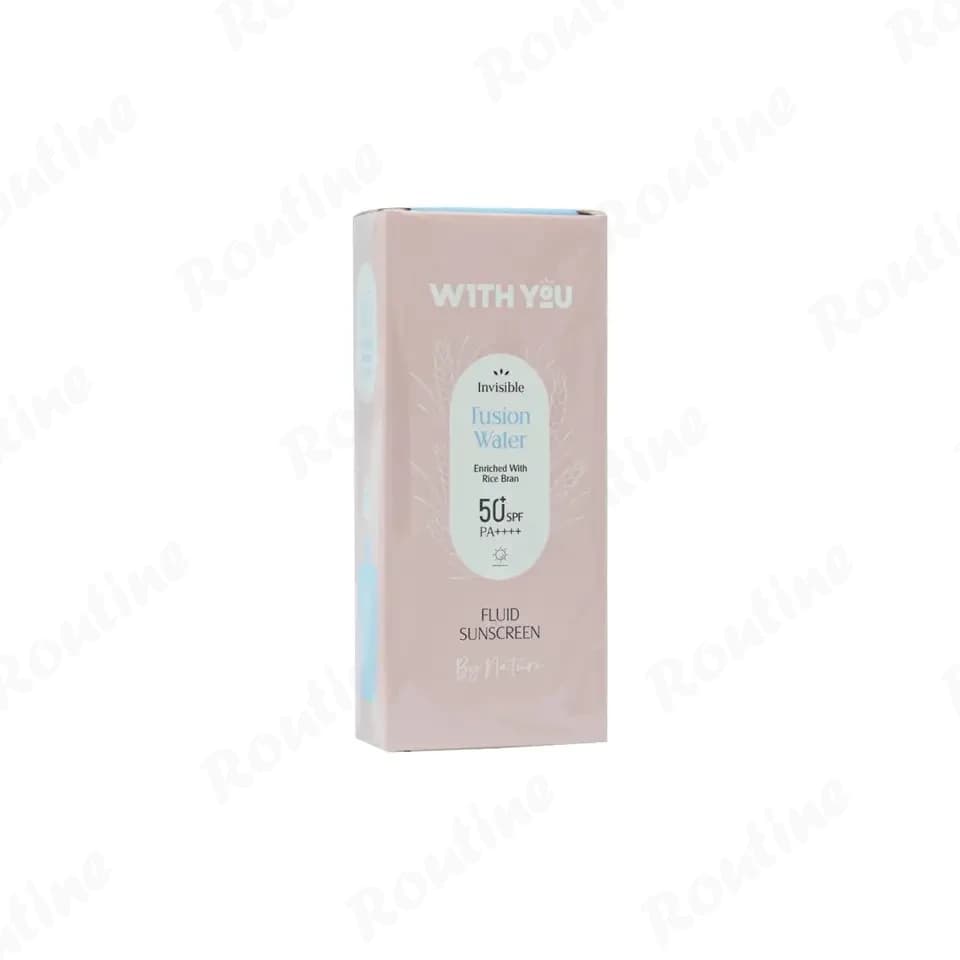 ضد آفتاب فلوئیدی بی‌رنگ SPF50 ویت یو