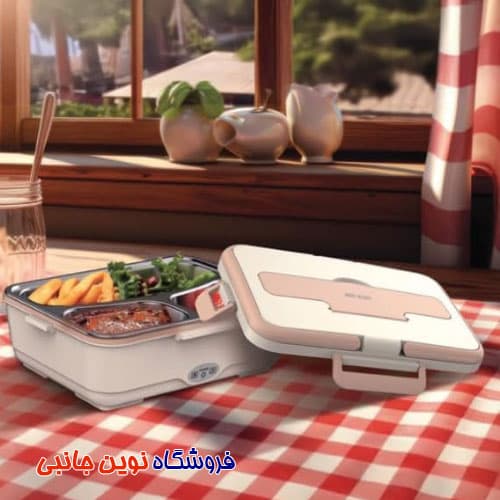 ظرف غذای برقی گرین لاین مدل GLB-05 ا Green Lion GLB-05 Electric Lunch box (تک/عمده) — تصویر ۶