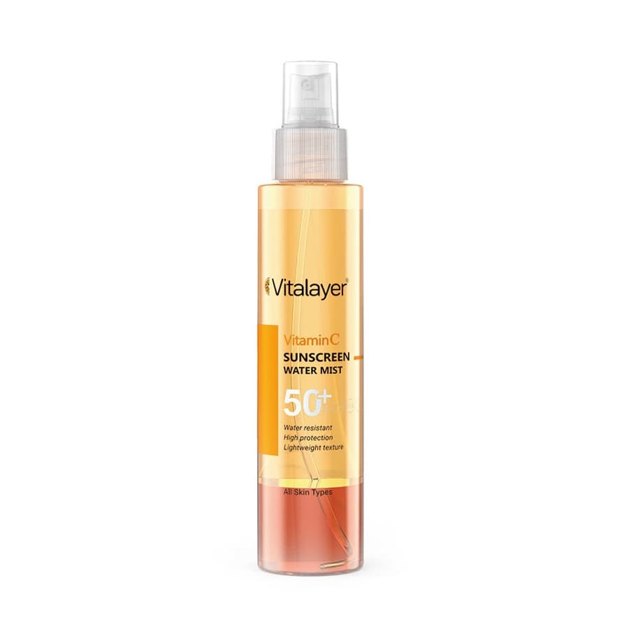 اسپری ضد آفتاب SPF 50 ویتامین C ویتالیر ۱۵۰میل — تصویر ۵