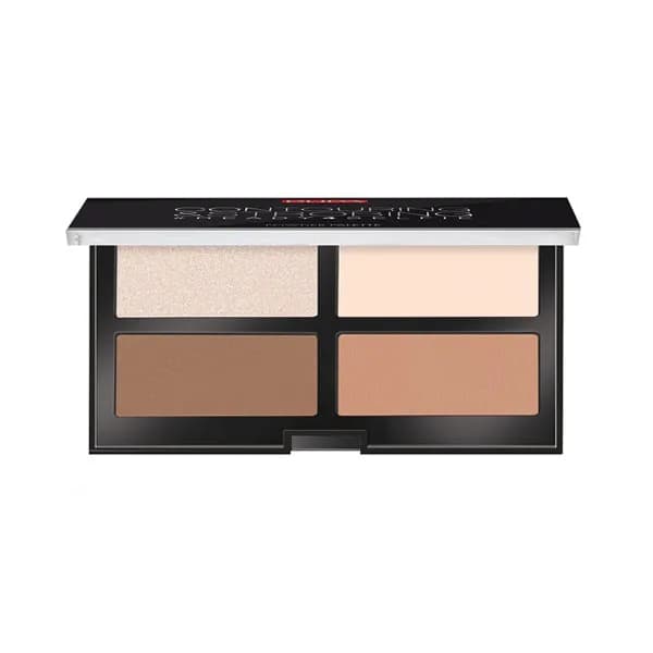 پالت کانتور و هایلایت مدل CONTOURING AND STROBING 001 پوپا — تصویر ۳