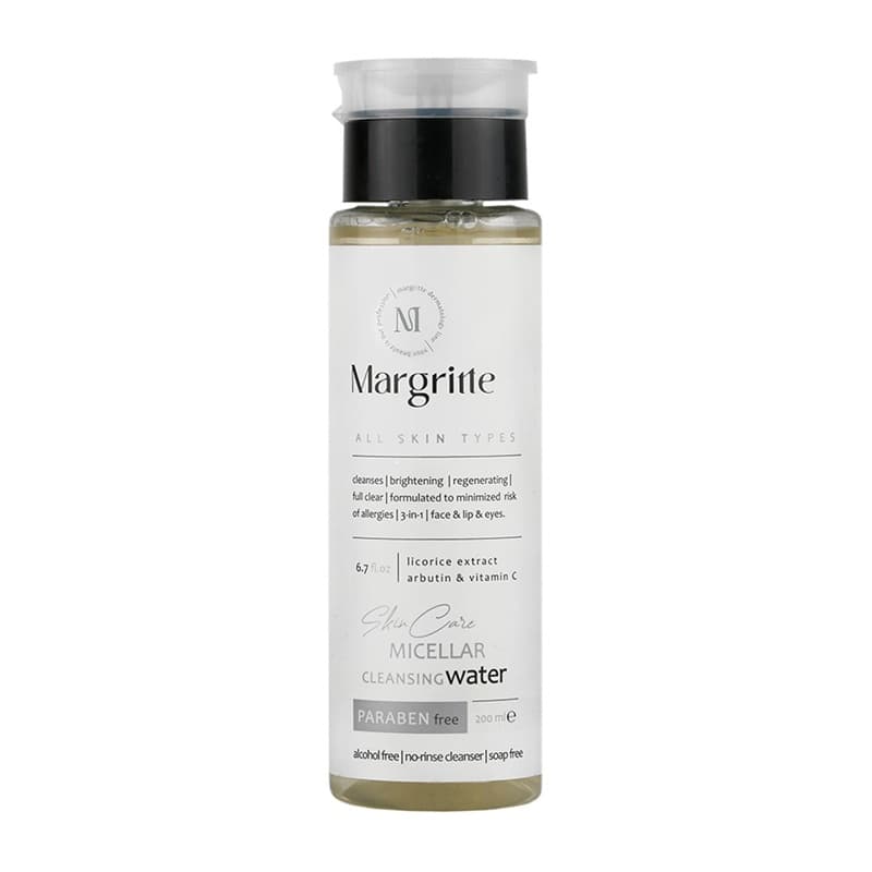 میسلار واتر روشن کننده پوست مارگریت مناسب انواع پوست حجم 200mL — تصویر ۲