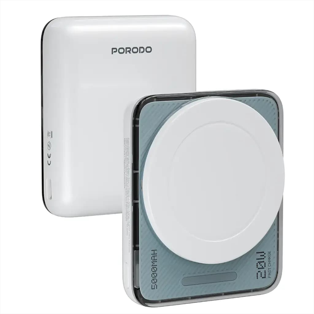 پاوربانک 5000 میلی‌آمپر MagSafe پرودو مدل Sovo — تصویر ۶