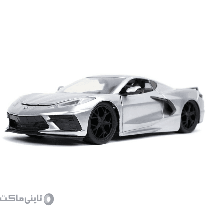 ماکت ماشین 2020 Chevy Corvette Stingray C8 برند Jada