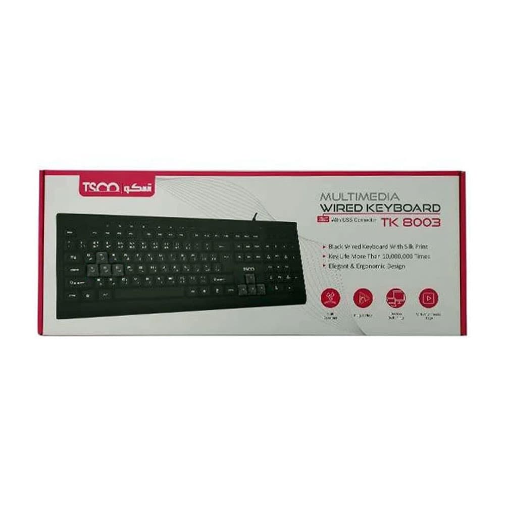 کیبورد باسیم تسکو مدل TK 8003 — تصویر ۸