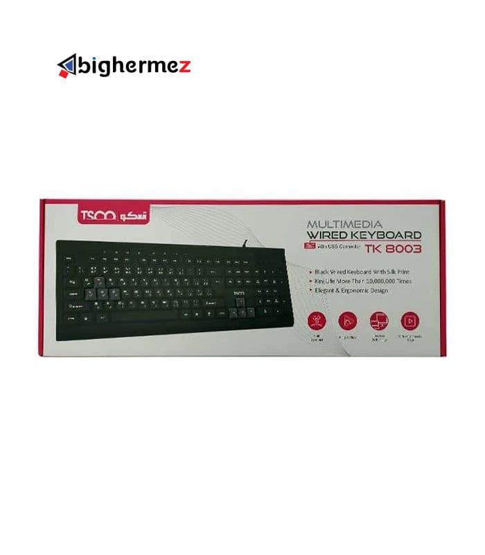 کیبورد باسیم تسکو مدل TK 8003 — تصویر ۱۰