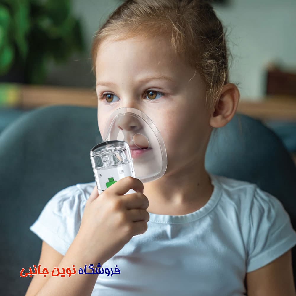 نبولایزر گرین لاین مدل GL-MN10 قابل حمل ا Green Lion GNPORNEBUWH Portable Nebulizer (تک / عمده) — تصویر ۶