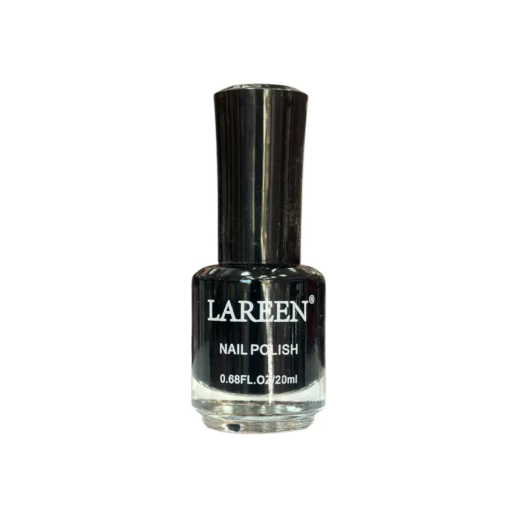لاک ناخن رنگ مشکی برند لارن 20ml — تصویر ۳