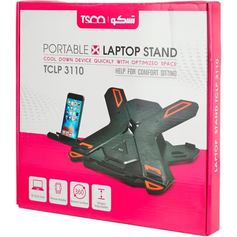 پایه خنک کننده لپ تاپ تسکو مدل TCLP 3110 — تصویر ۹