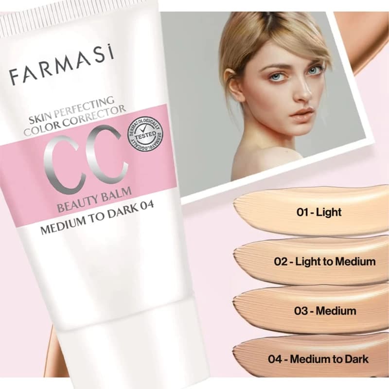 سی سی کرم فارماسی Farmasi کد 02 حجم 50 میل — تصویر ۴