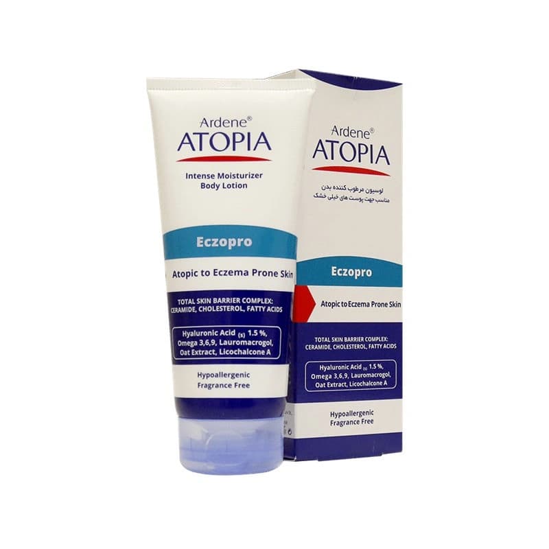 لوسیون مرطوب کننده بدن آردن اتوپیا مناسب پوت خیلی خشک و اگزمایی حجم 200mL