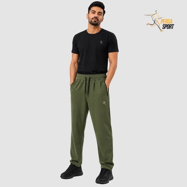 شلوار اسلش مردانه پرسا اسپرت slash pants Dark green — تصویر ۳