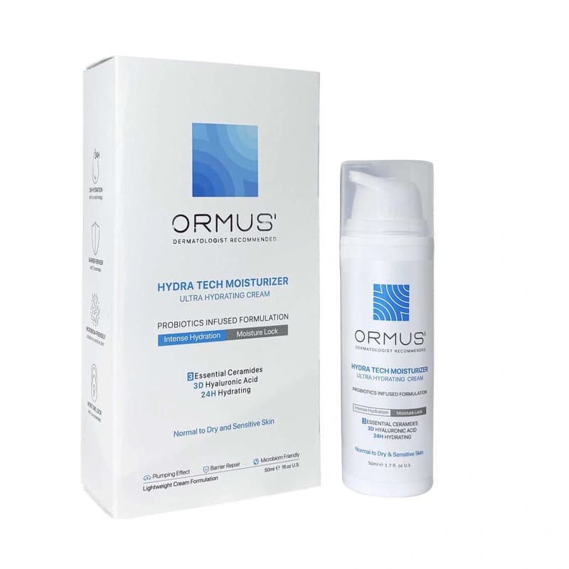 کرم آبرسان و مرطوب کننده اورموس مناسب پوست خشک حجم 50mL — تصویر ۴