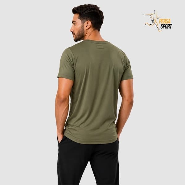 تیشرت ورزشی پرسا اسپرت T-shirt Stone green — تصویر ۴