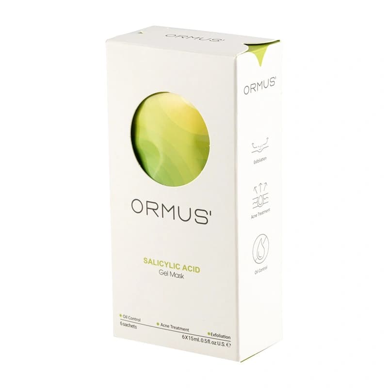 ژل ماسک سالیسیلیک اسید اورموس 6 عددی حجم 15mL