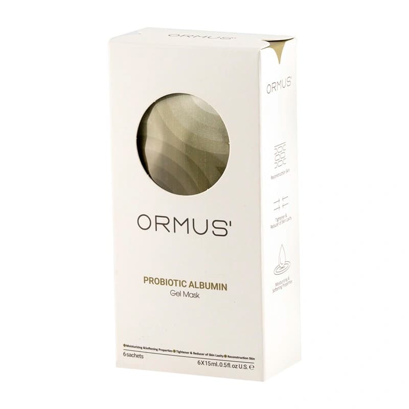 ژل ماسک پروبیوتیک آلبومین اورموس 6 عددی حجم 15mL — تصویر ۳