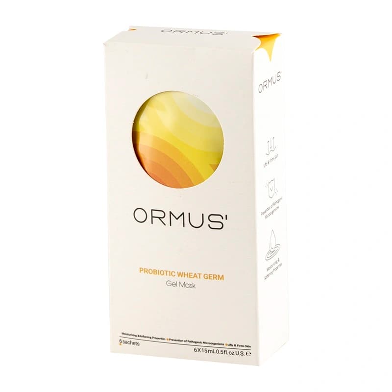 ژل ماسک پروبیوتیک جوانه گندم اورموس 6 عددی حجم 15mL