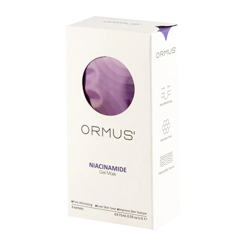 ژل ماسک نیاسینامید اورموس 6 عددی حجم 15mL — تصویر ۵