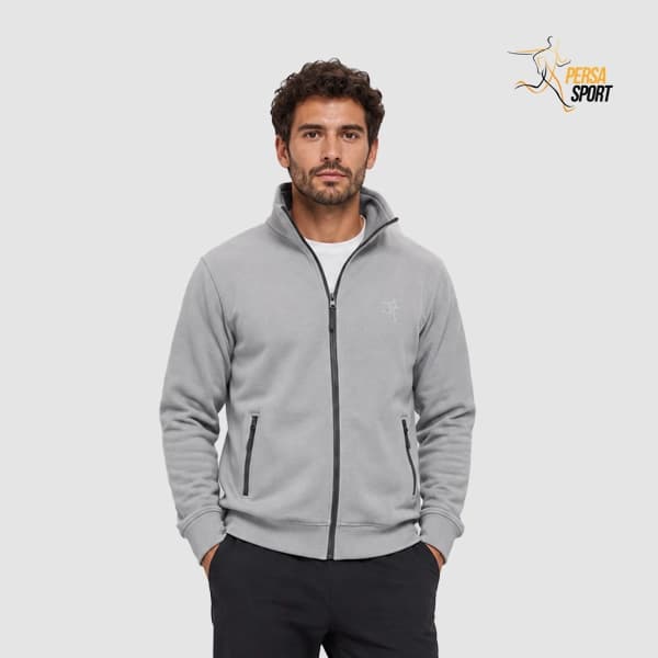 سویشرت پرسا اسپرت Tiger 2 white gray — تصویر ۳