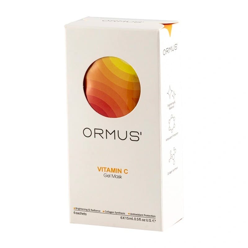 ژل ماسک ویتامین C اورموس 6 عددی حجم 15mL — تصویر ۳