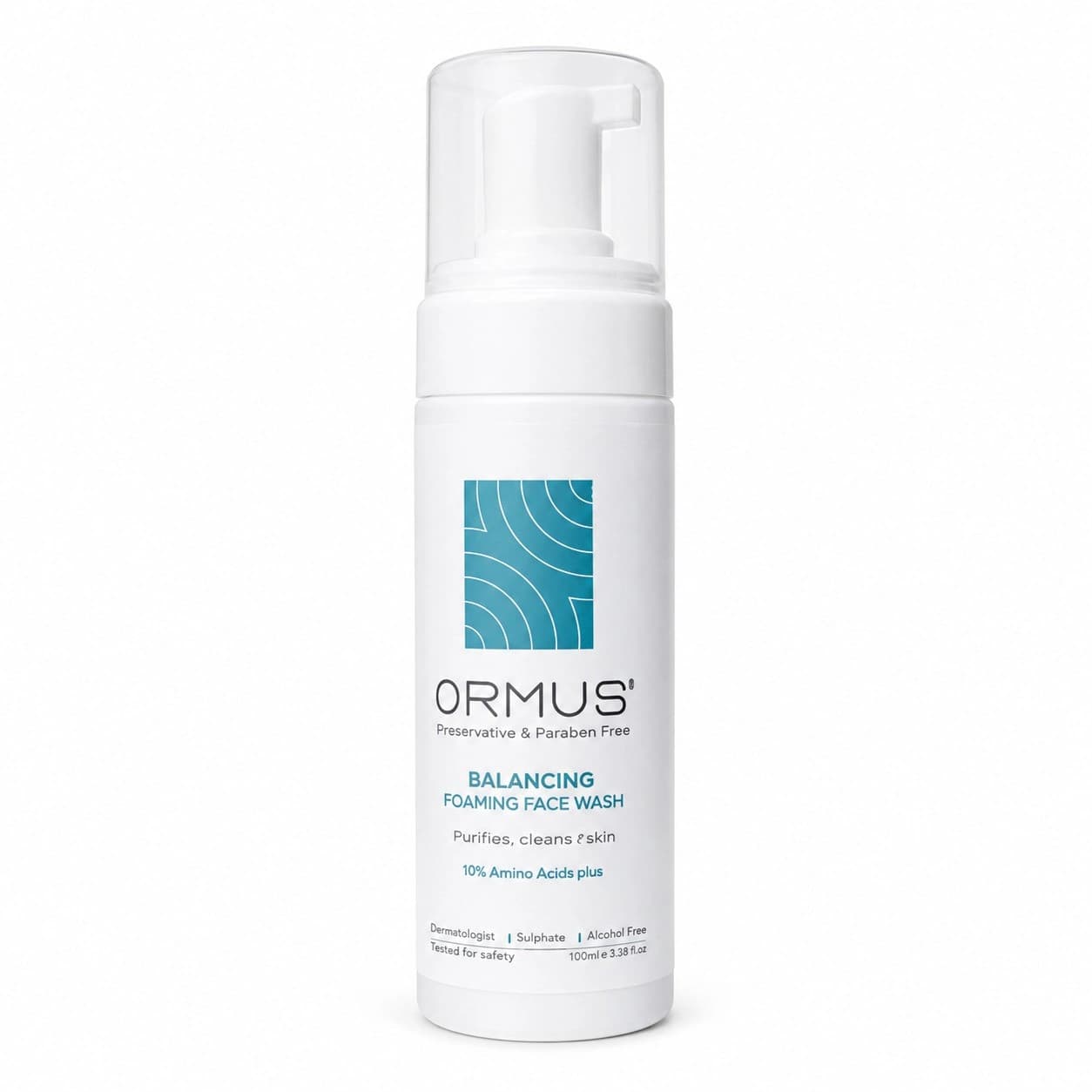 فوم شستشوی صورت اورموس مناسب پوست چرب حجم 150mL
