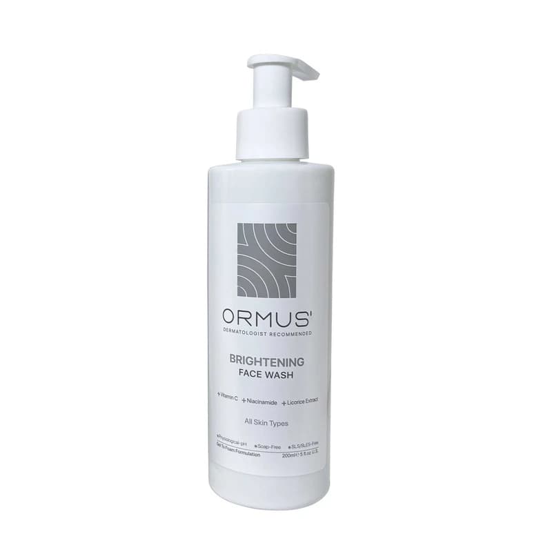 ژل شستشو صورت اورموس مدل روشن کننده حجم 200mL