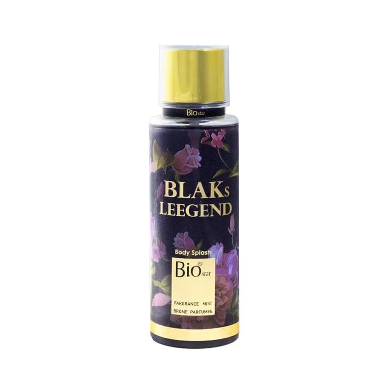 بادی اسپلش مردانه بیو استار مدل blacks leegend حجم 250mL — تصویر ۲