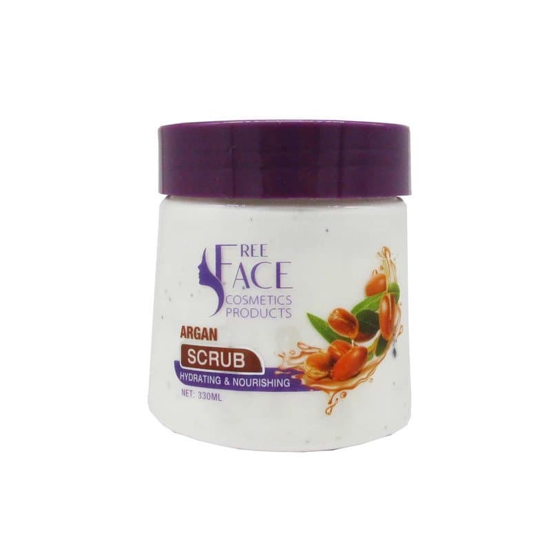 ماسک اسکراب شنی آرگان فری فیس مدل کاسه ای حجم 330mL