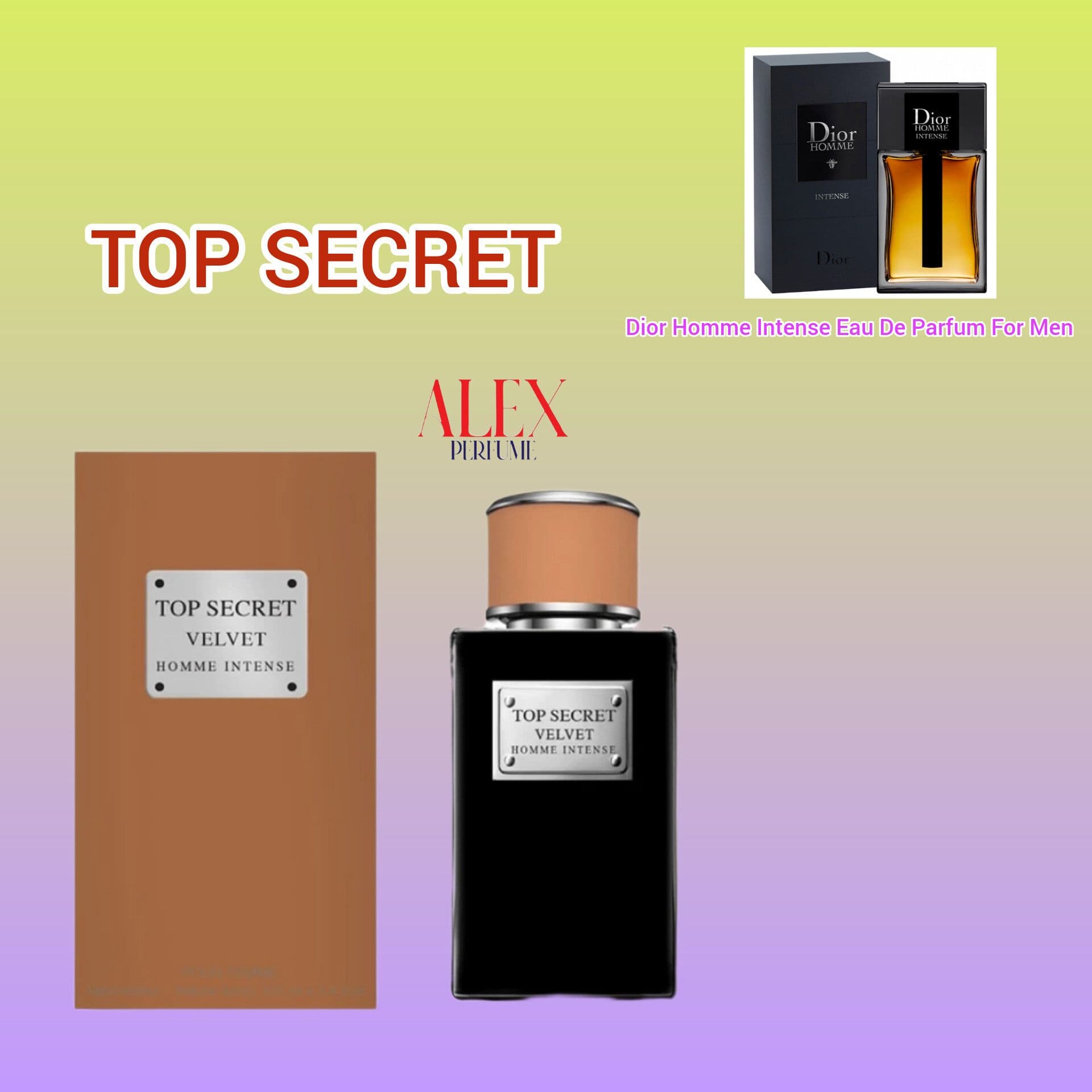 ادکلن مردانه تاپ سکرت مدل homme intense حجم 100mL — تصویر ۵
