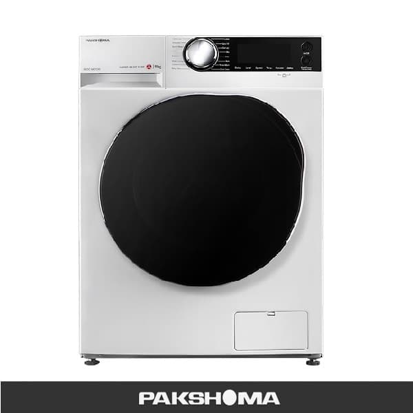 ماشین لباسشویی پاکشوما مدل BWF 40907 WT ظرفیت ۹ کیلوگرم