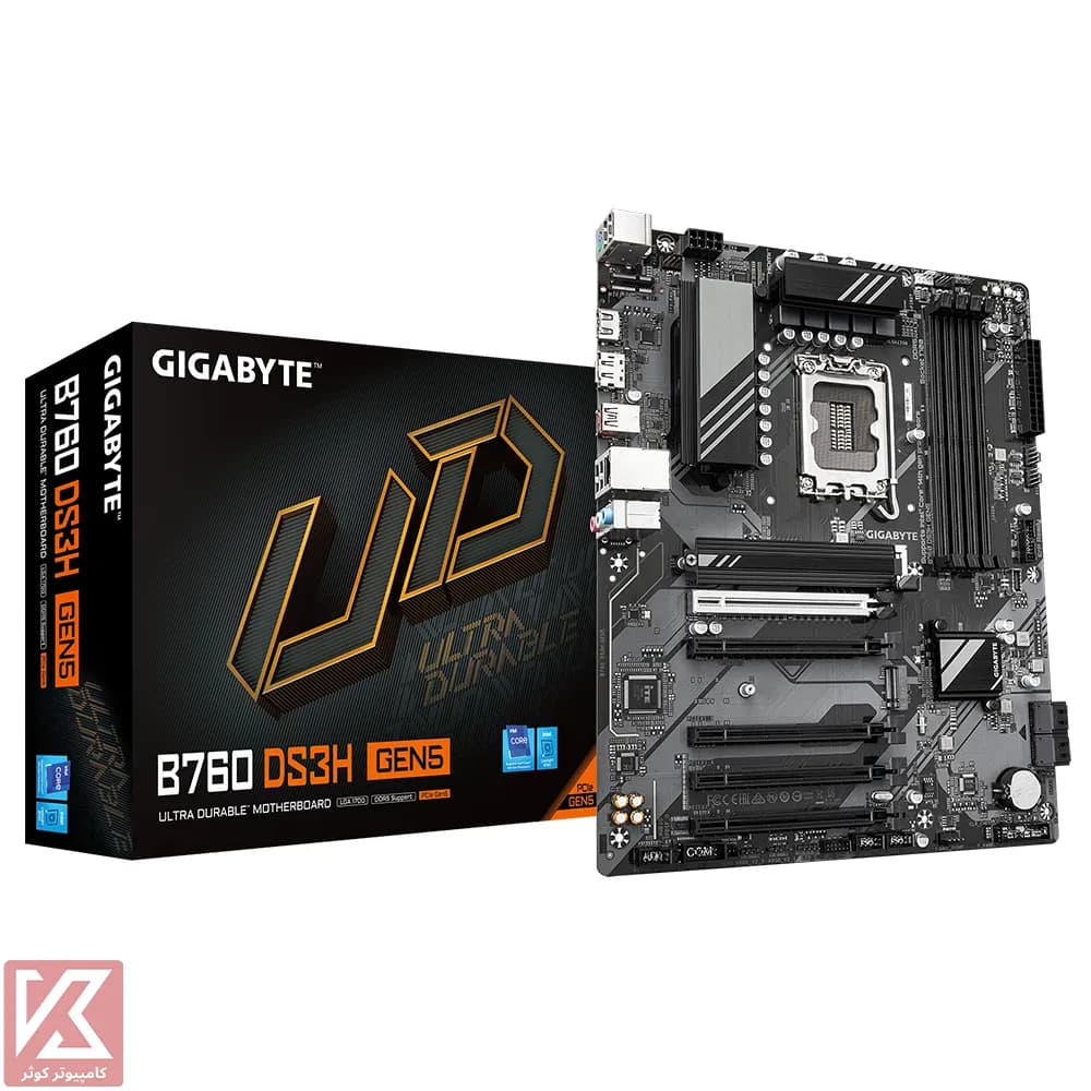 مادربرد گیگابایت B760 DS3H GEN5 DDR5 — تصویر ۵