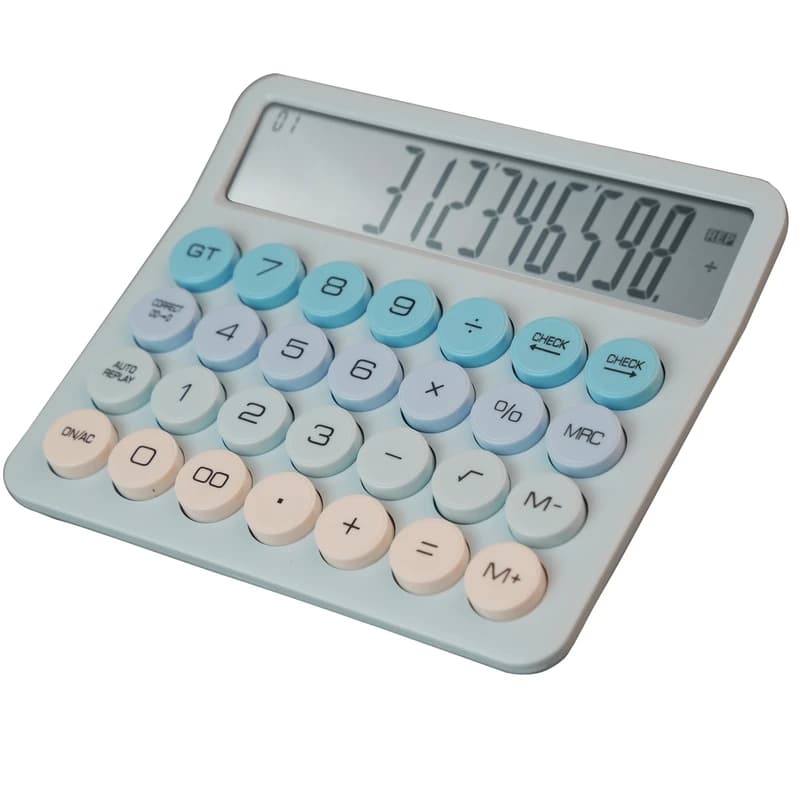 ماشین حساب رومیزی مدل پاستلی کد OS-9188 — تصویر ۹