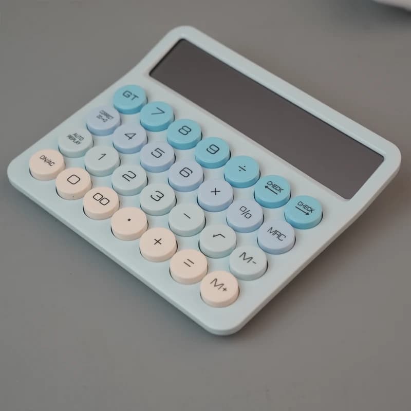 ماشین حساب رومیزی مدل پاستلی کد OS-9188 — تصویر ۷