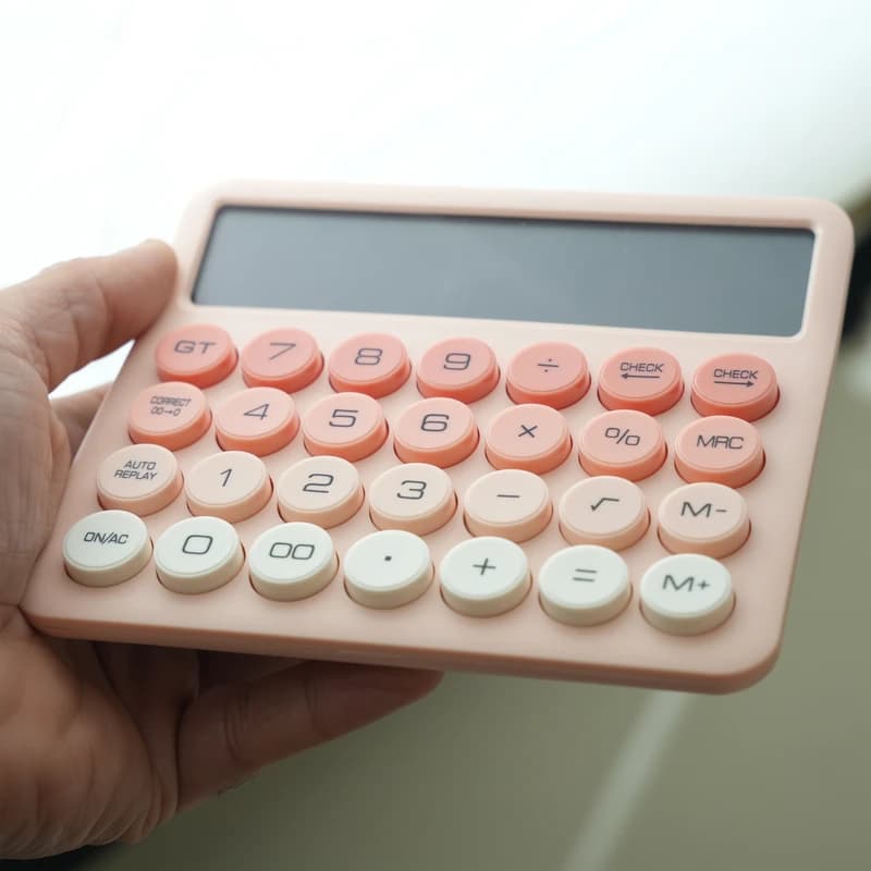 ماشین حساب رومیزی مدل پاستلی کد OS-9188 — تصویر ۶