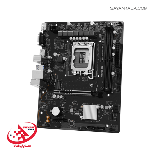 مادربرد ازراک مدل MOTHERBOARD ASROCK H610M-HDV/M.2 DDR5 — تصویر ۹