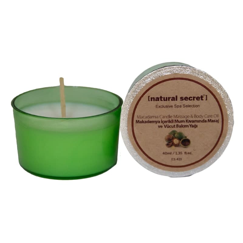 شمع ماساژ نچرال سکرت ماکادمیا natural secret — تصویر ۳