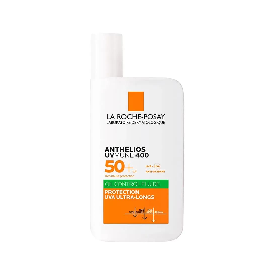 کرم ضد آفتاب لاروش پوزای ANTHELIOS UVMUNE 400 SPF50 OIL CONTROL FLUID حجم 50 میلی لیتری — تصویر ۴