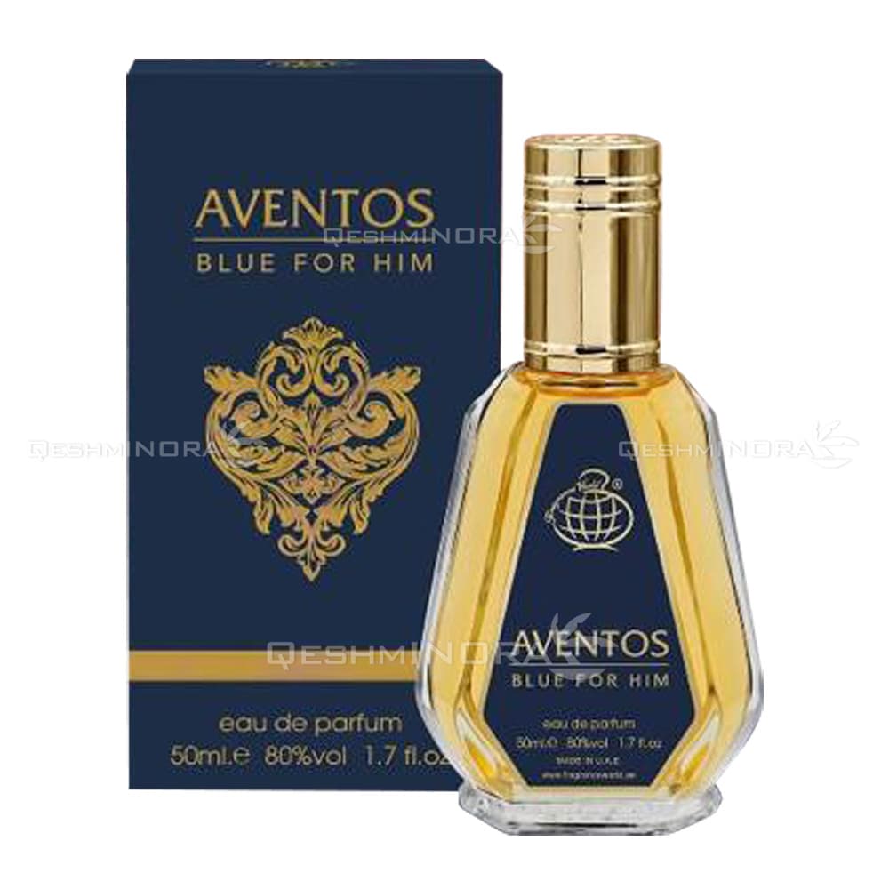 ادوپرفیوم 50 میل اونتوس بلو فور هیم فرگرانس ورد Aventos Blue for Him Fragrance World — تصویر ۳