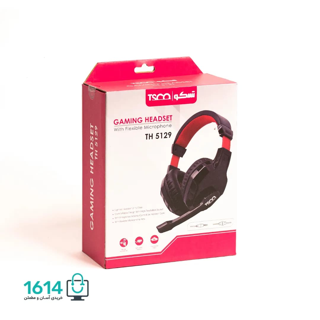 هدست گیمینگ تسکو مدل TH 5129 — تصویر ۴