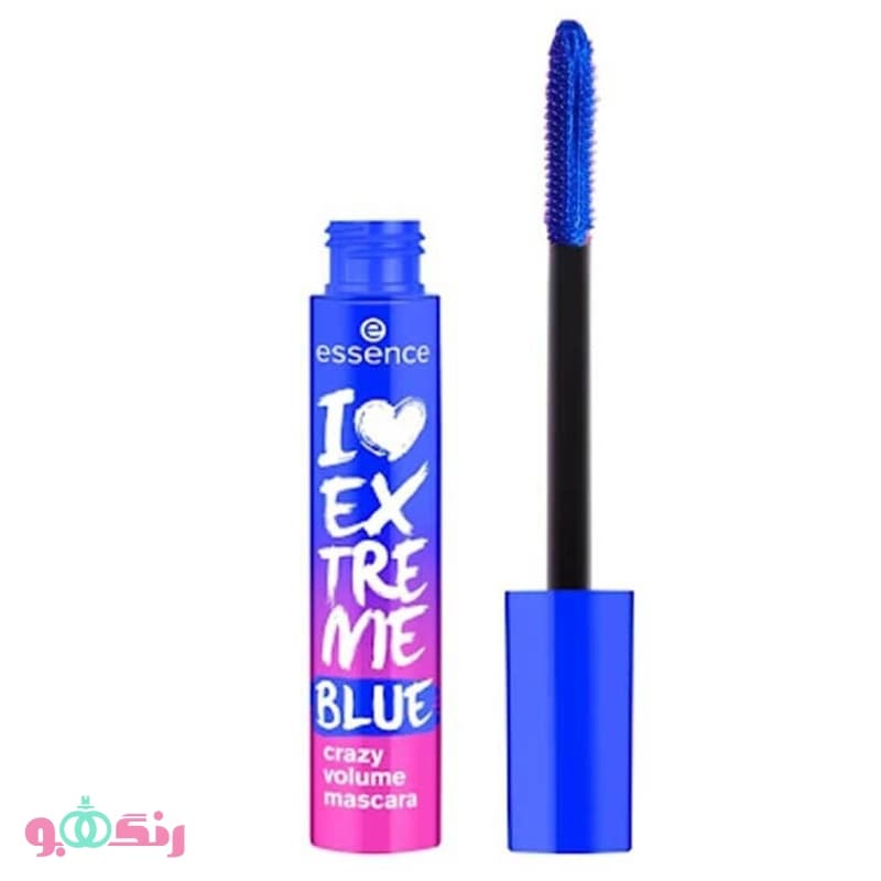 ریمل آبی حجم دهنده اسنس مدل I Love Extreme Blue crazy volume — تصویر ۳