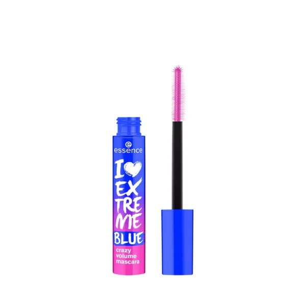 ریمل آبی حجم دهنده اسنس مدل I Love Extreme Blue crazy volume