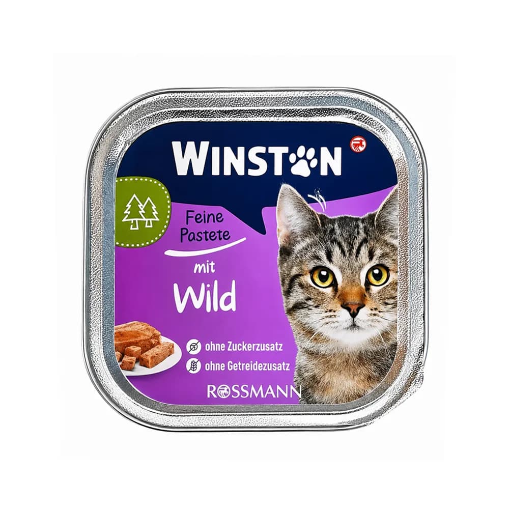 ووم گربه با طعم گوشت شکاری وینستون – Winston