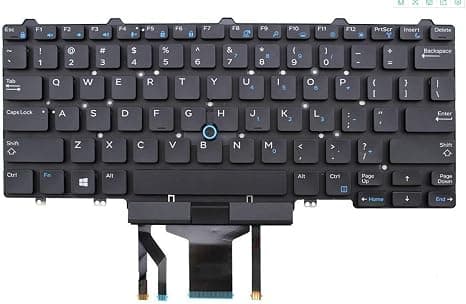 کیبورد لپ تاپ dell 7480 — تصویر ۵