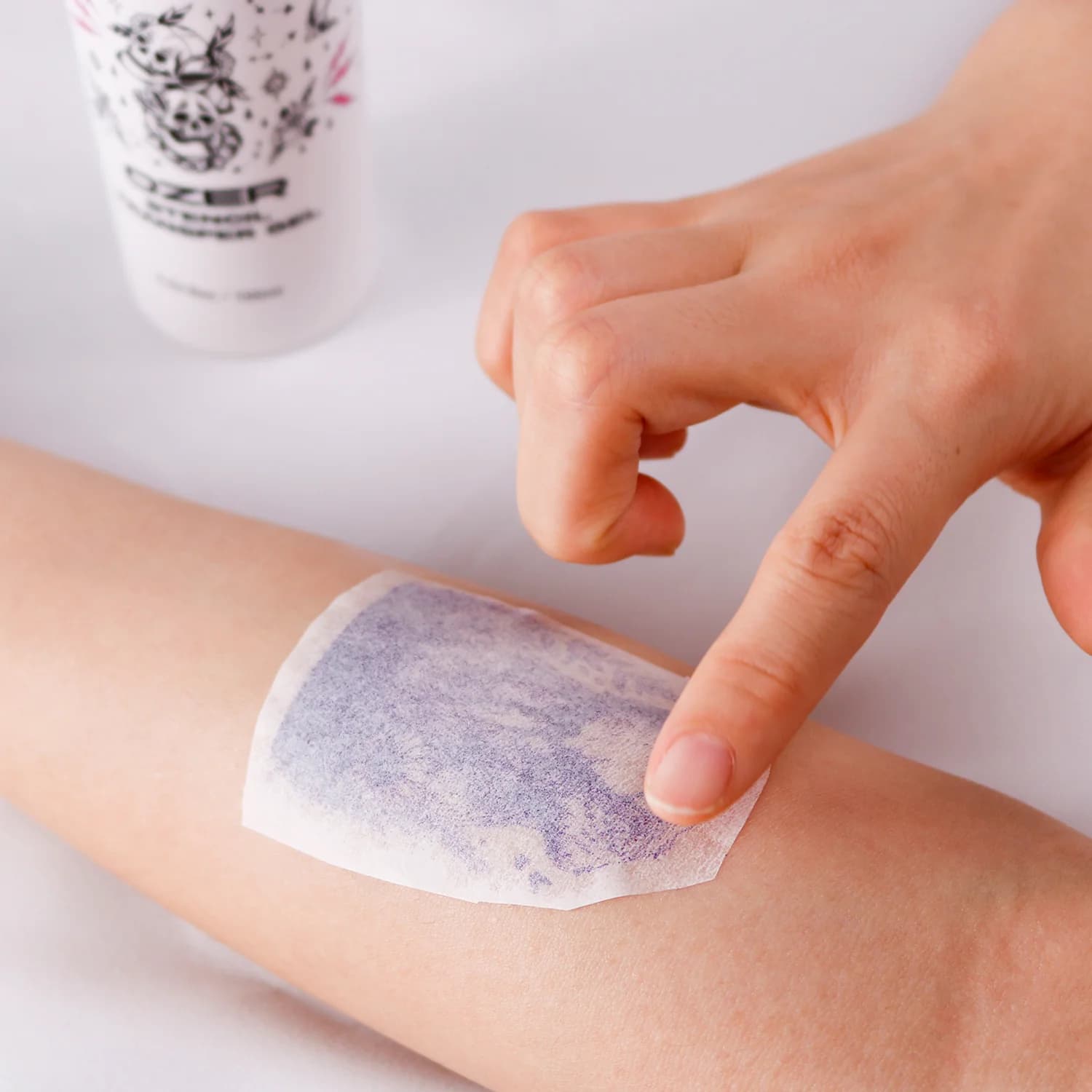 مایع استنسیل اوزر OZER Stencil Transfer Gel — تصویر ۳