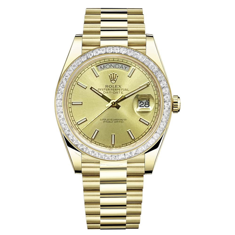 ساعت مچی رولکس Rolex Day-Date Diamonds 4332S