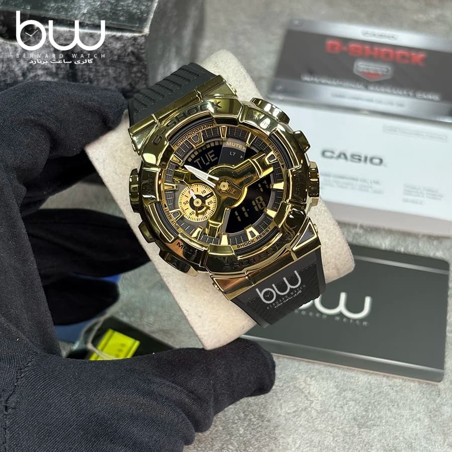 ساعت مچی کاسیو جی شاک مدل Casio G-SHOCK GM-110G-1A9 — تصویر ۹