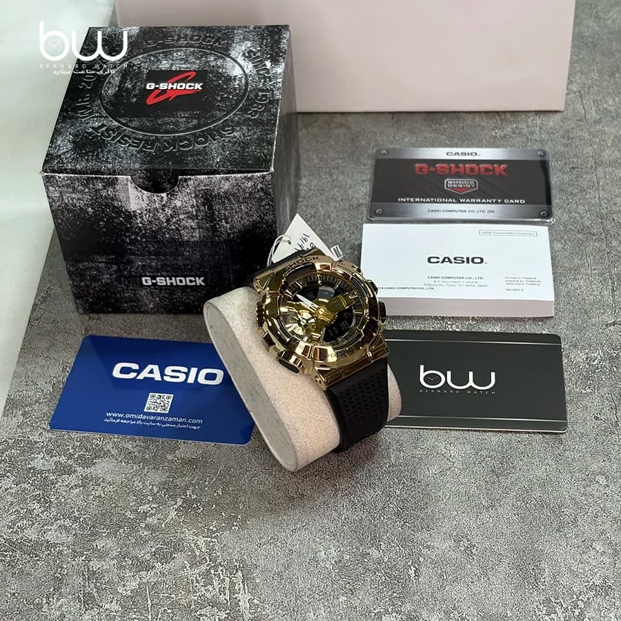 ساعت مچی کاسیو جی شاک مدل Casio G-SHOCK GM-110G-1A9 — تصویر ۱۱