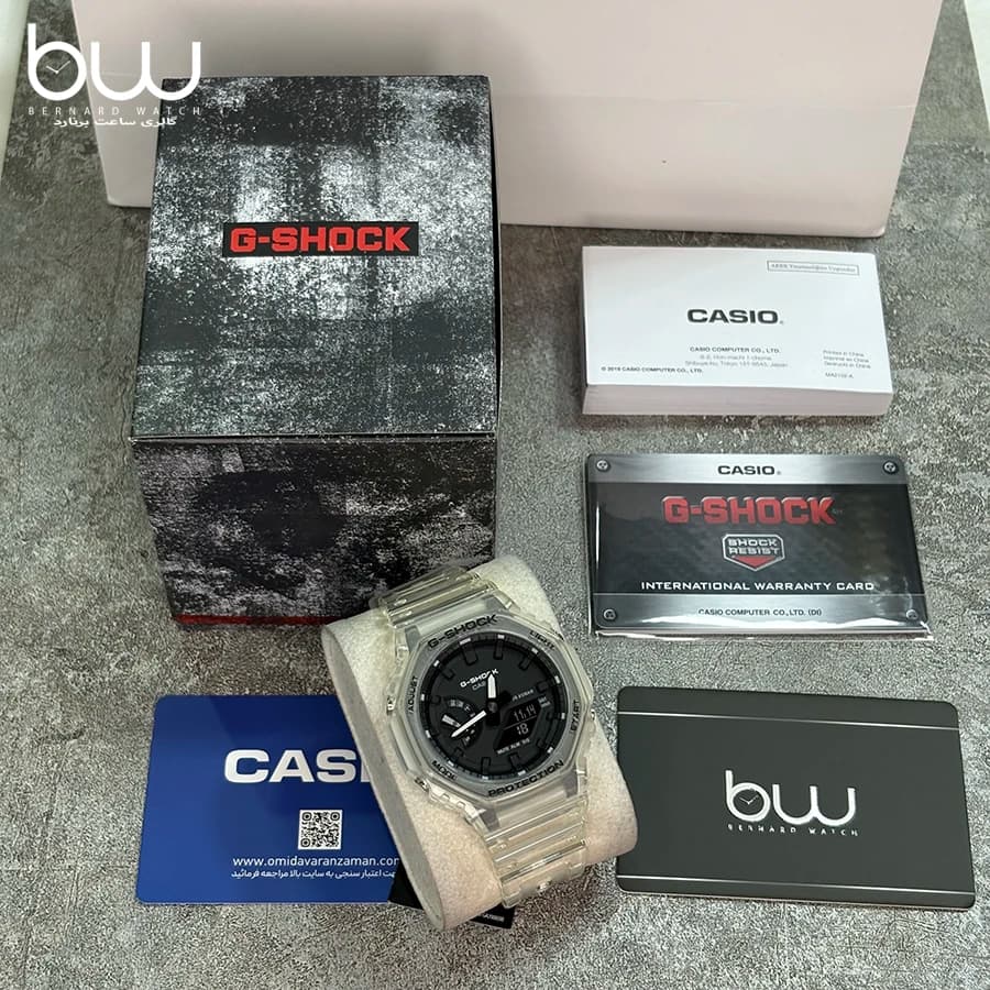 ساعت مچی کاسیو جی شاک مدل Casio G-SHOCK GA-2100SKE-7A — تصویر ۱۲
